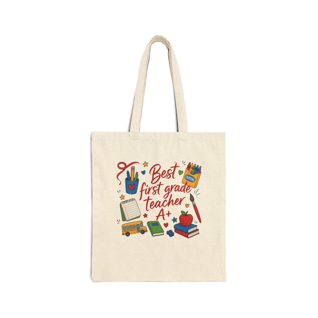 Cotton Canvas Tote Bag